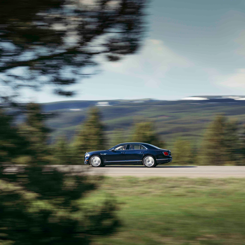 2025 Bentley Flying Spur Azure Side View