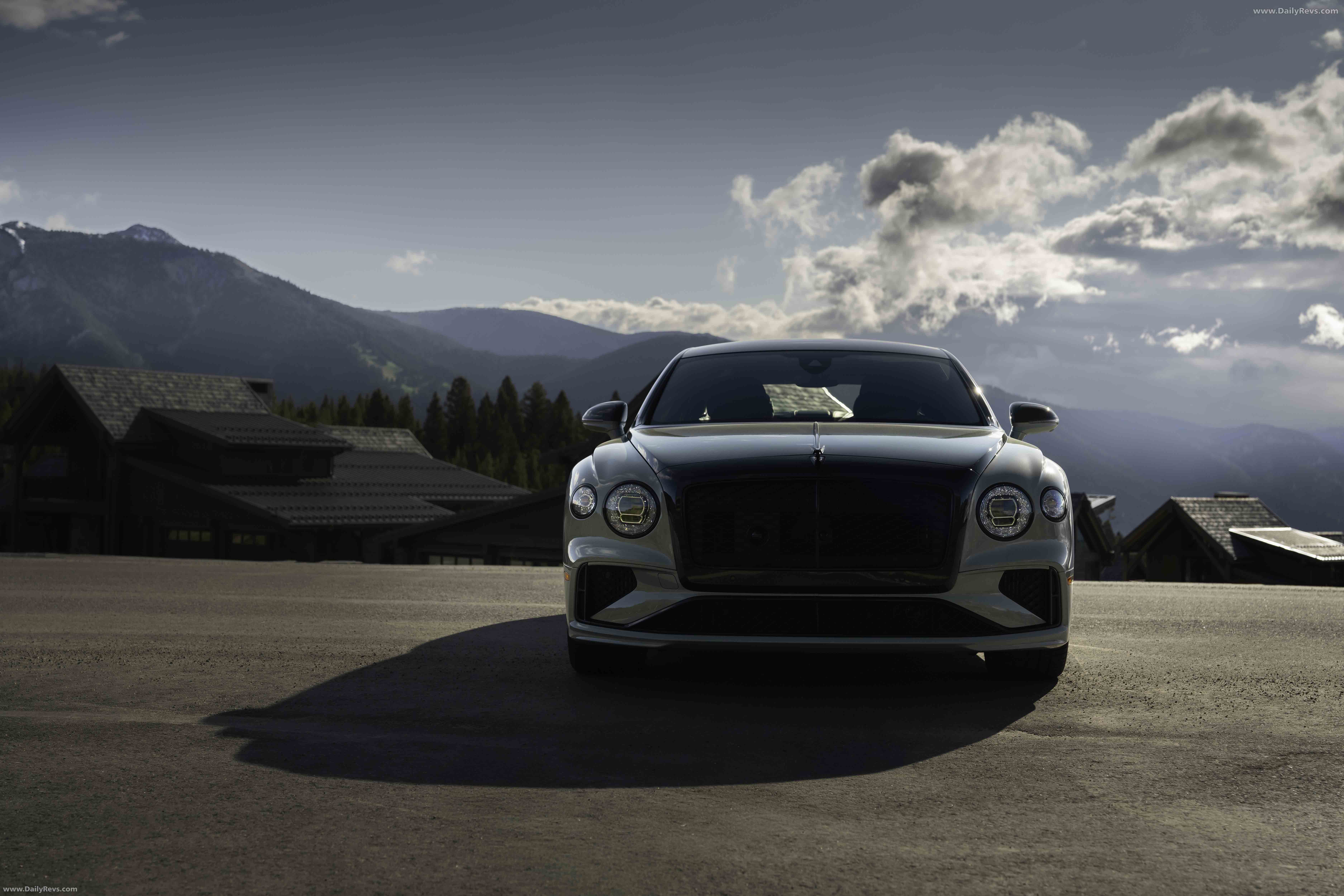 2025 Bentley Flying Spur Cumbarian Green Front View