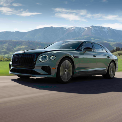 2025 Bentley Flying Spur Cumbarian Green Front View