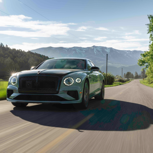 2025 Bentley Flying Spur Cumbarian Green Front View
