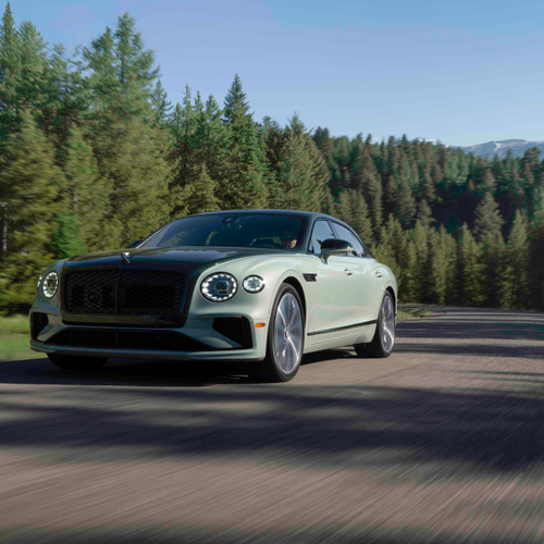 2025 Bentley Flying Spur Cumbarian Green Front View