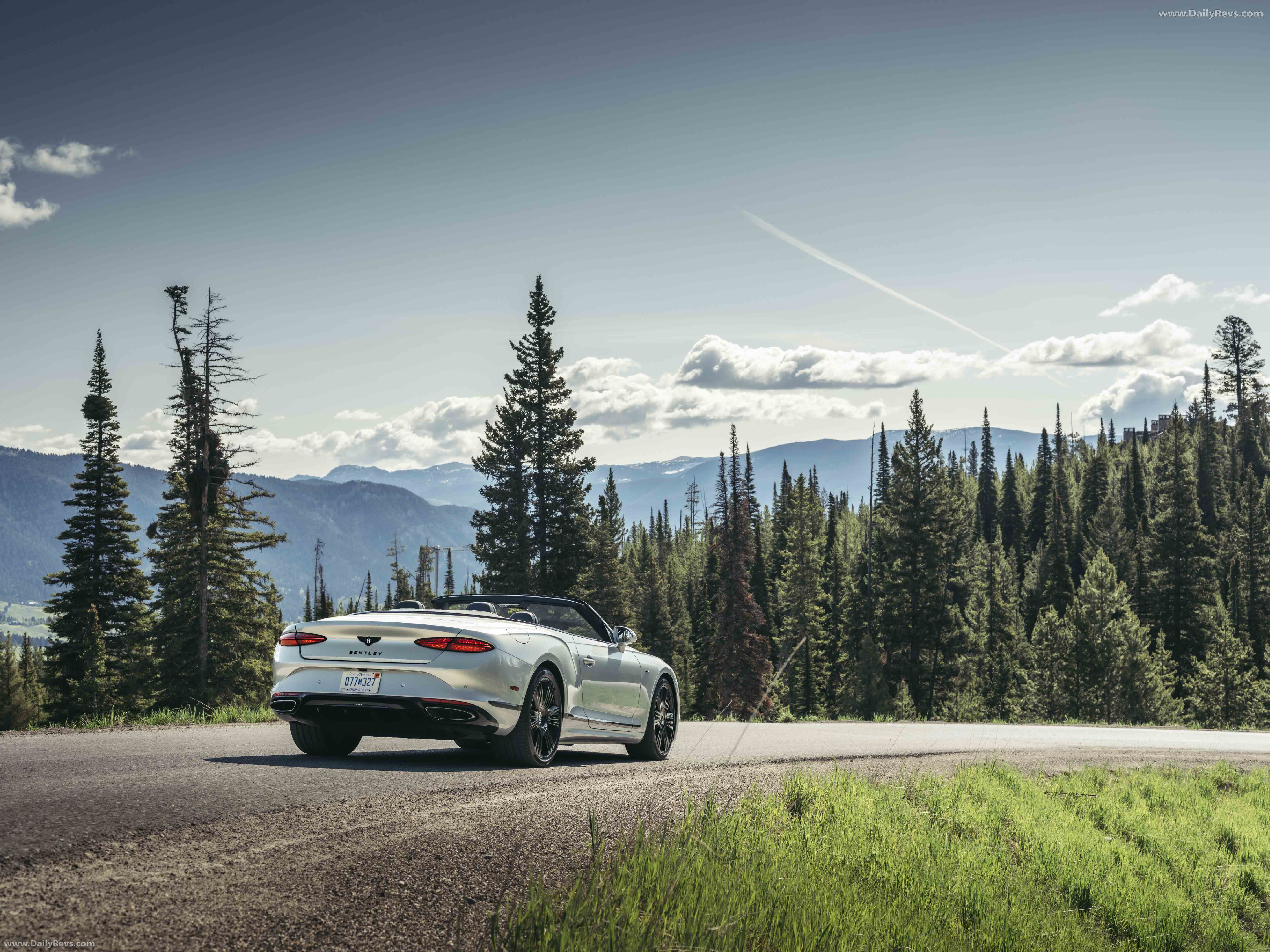 2026 Bentley Continental GTC Azure Rear View