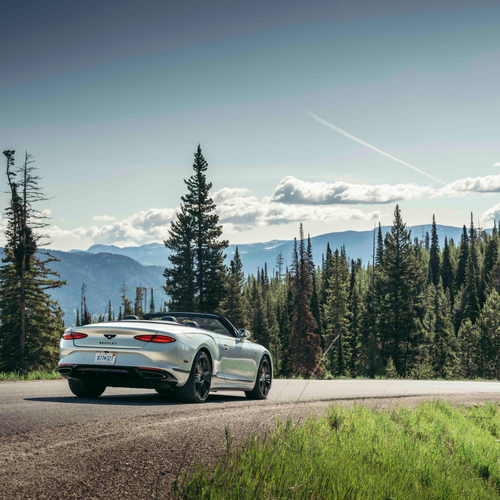 2026 Bentley Continental GTC Azure Rear View
