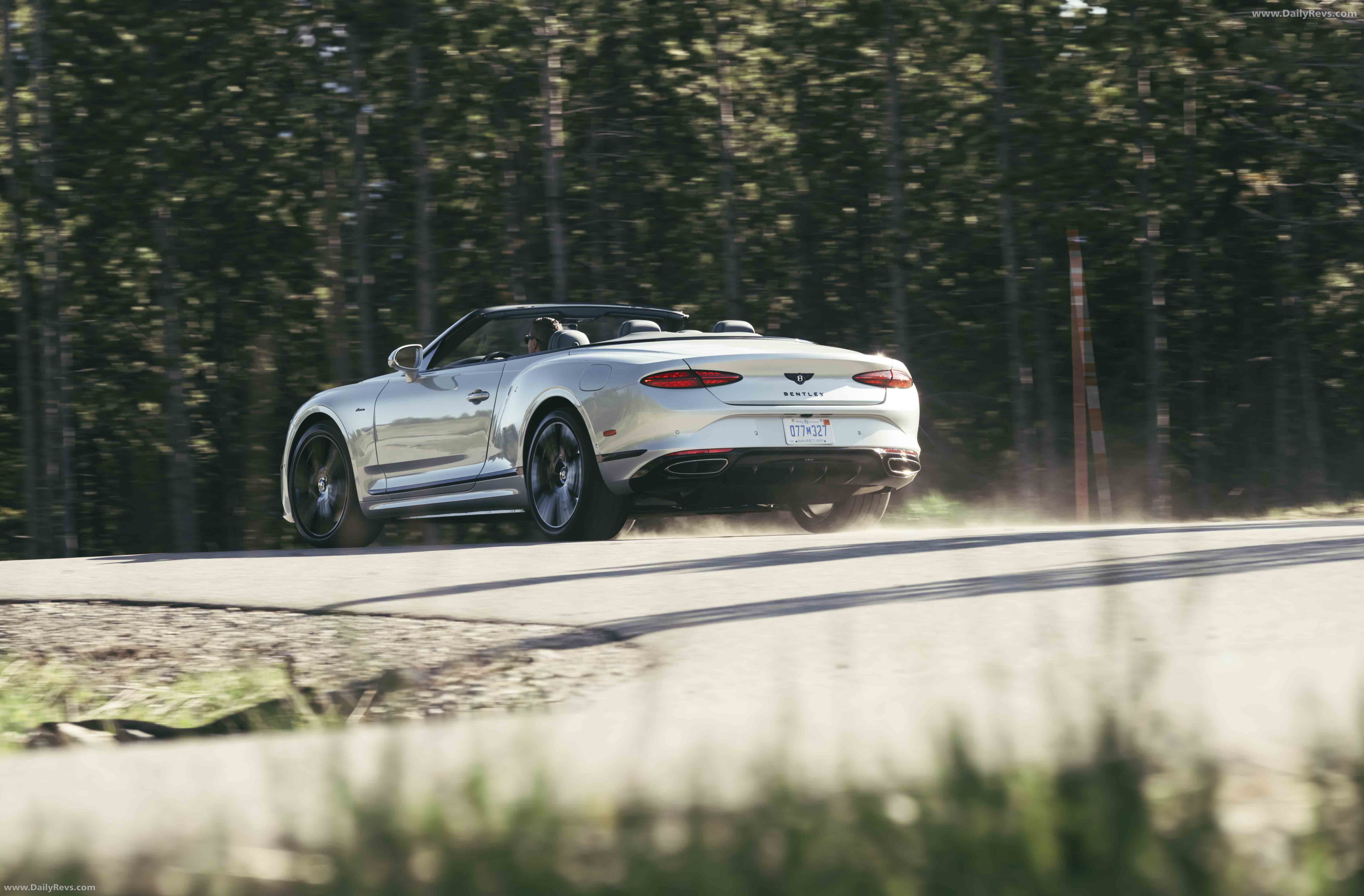 2026 Bentley Continental GTC Azure Rear View