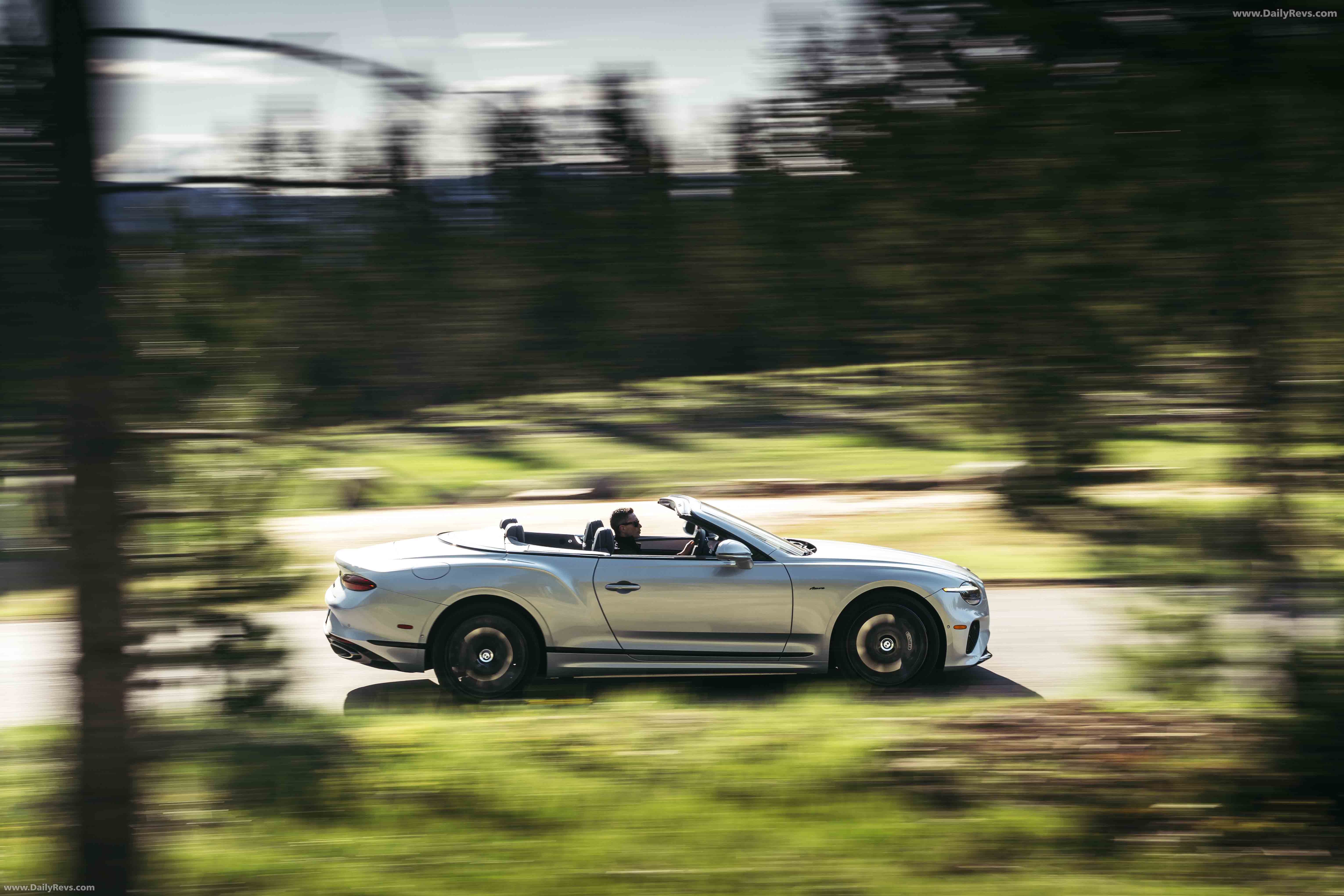2026 Bentley Continental GTC Azure Side View