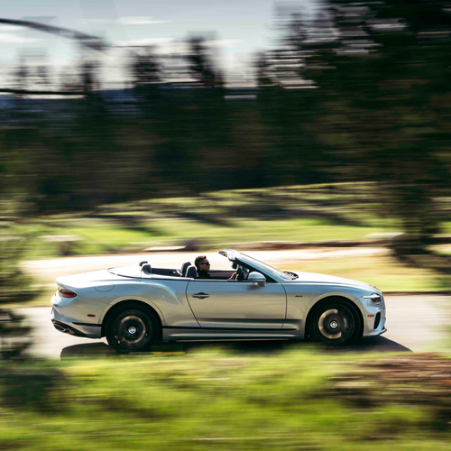 2026 Bentley Continental GTC Azure Side View