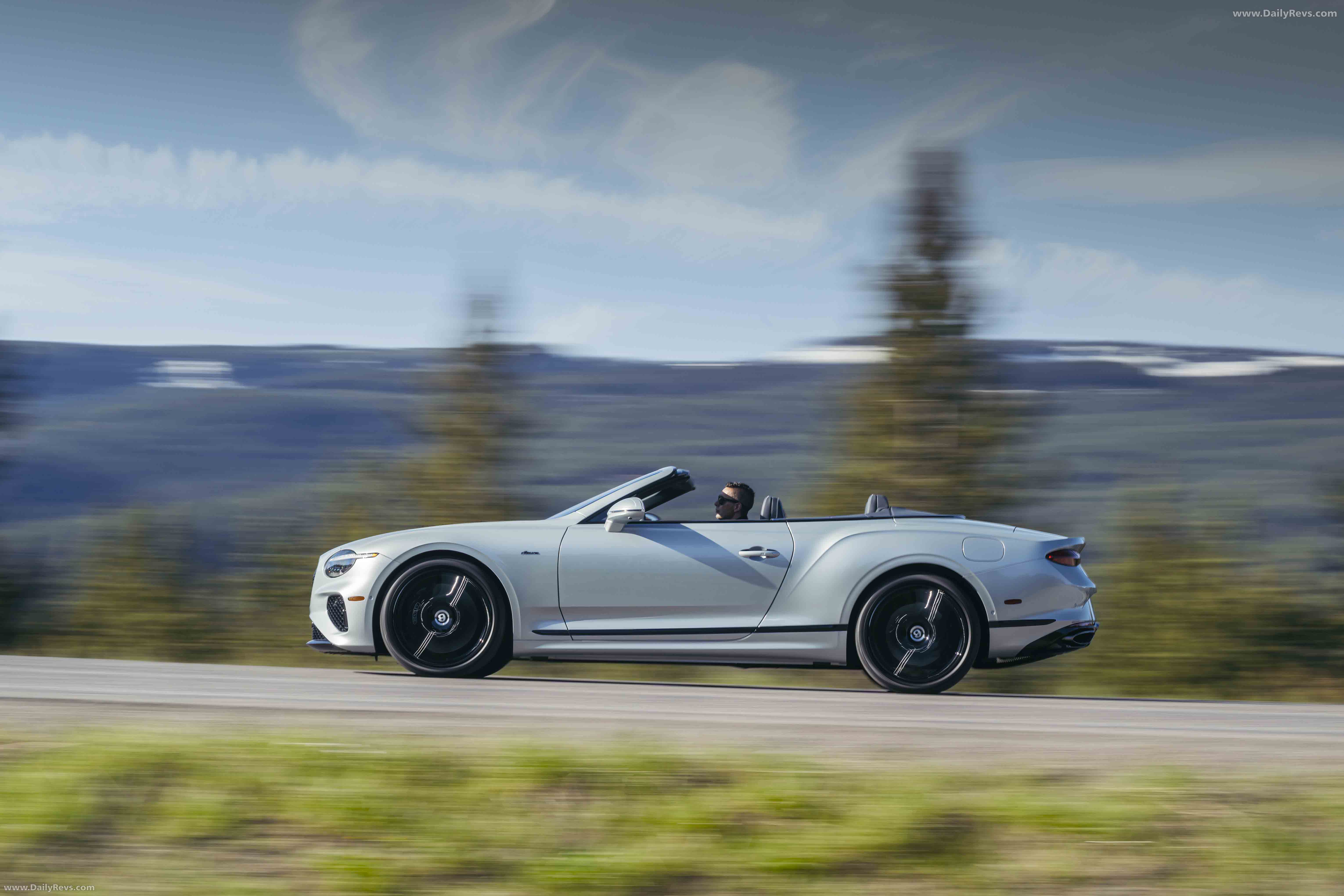 2026 Bentley Continental GTC Azure Side View