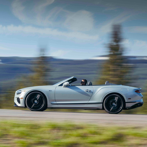 2026 Bentley Continental GTC Azure Side View