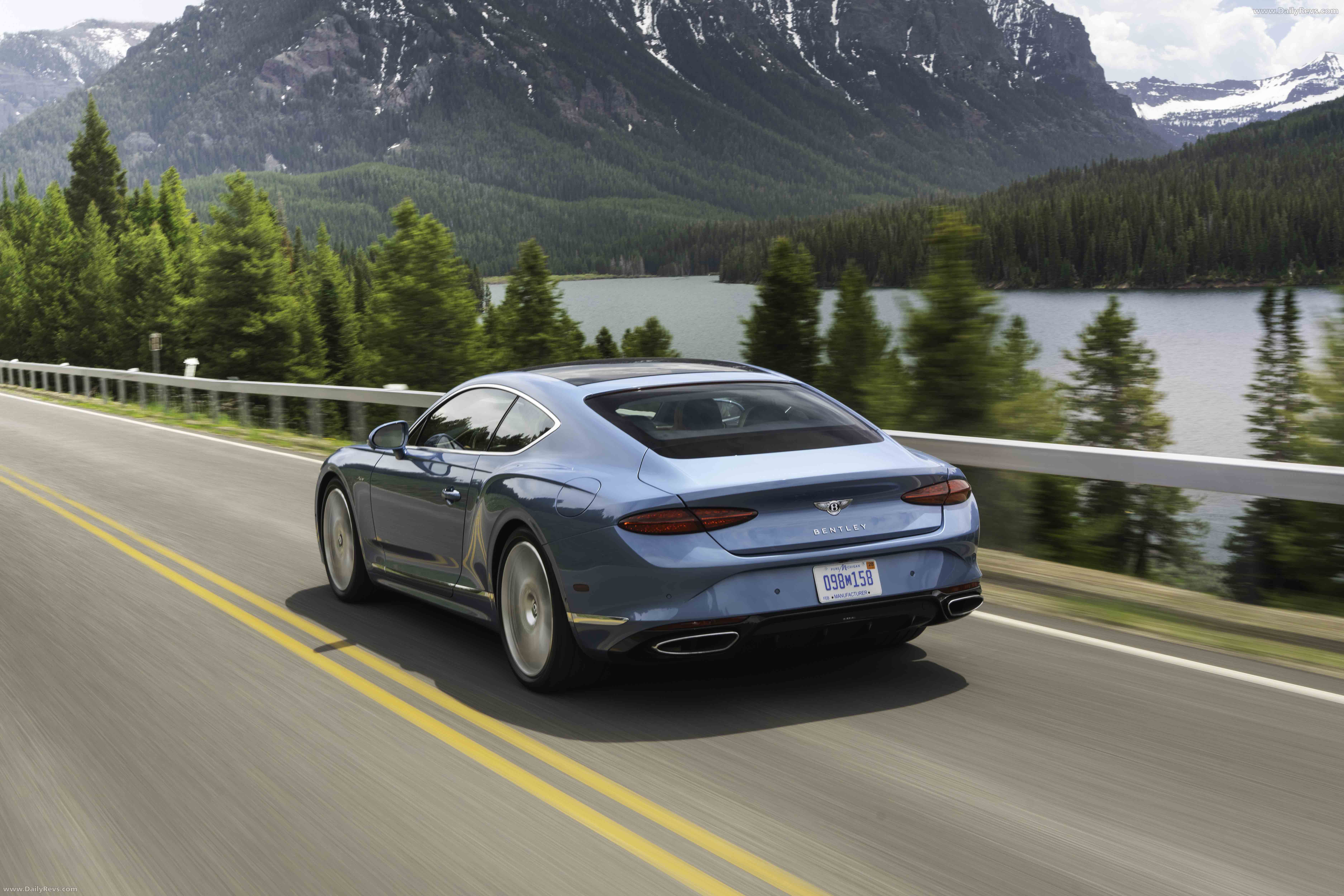2026 Bentley Continental GT Azure Rear View