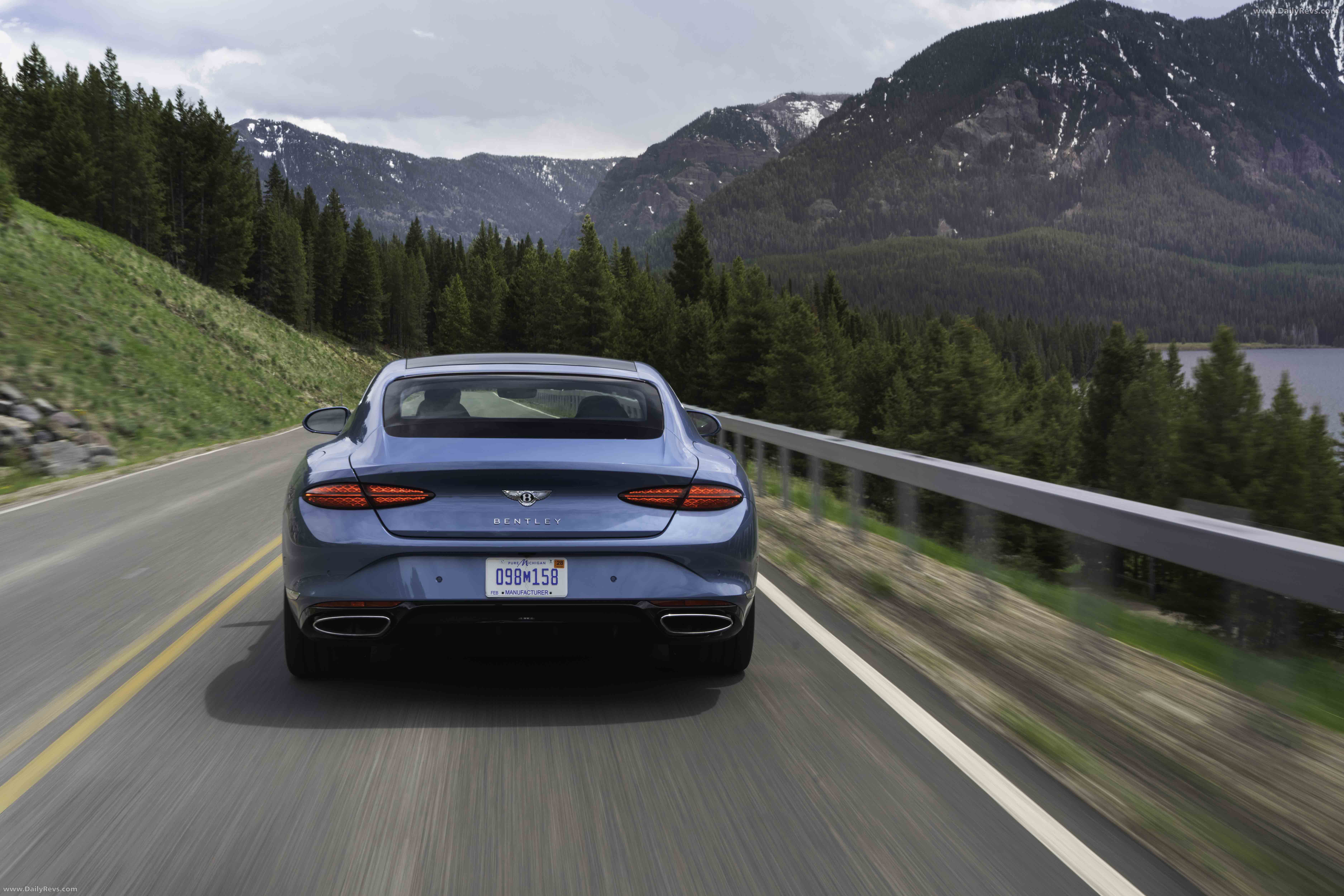 2026 Bentley Continental GT Azure Rear View