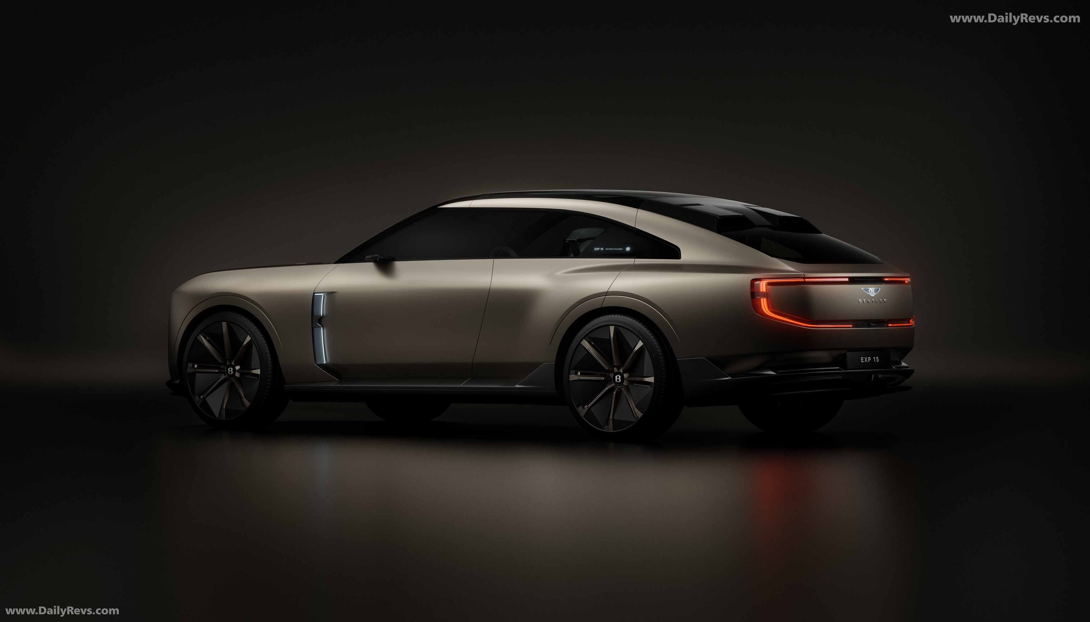 2025 Bentley EX 15 Concept Rear View