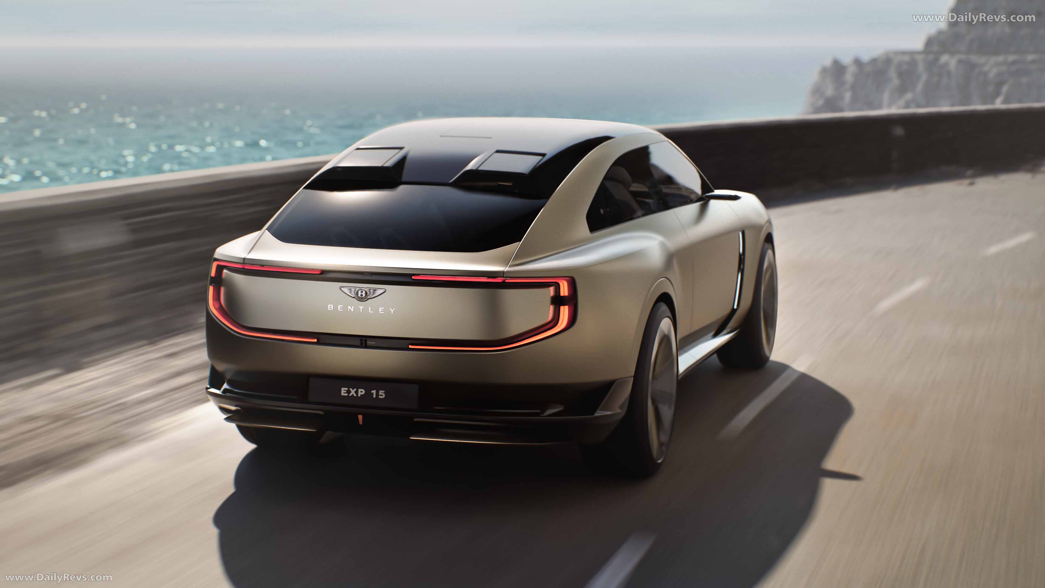2025 Bentley EX 15 Concept Rear View