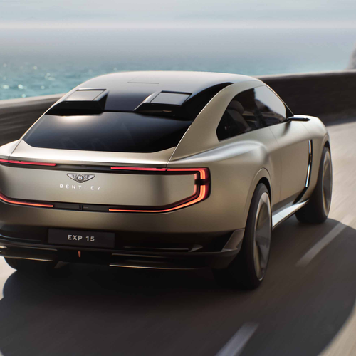 2025 Bentley EX 15 Concept Rear View