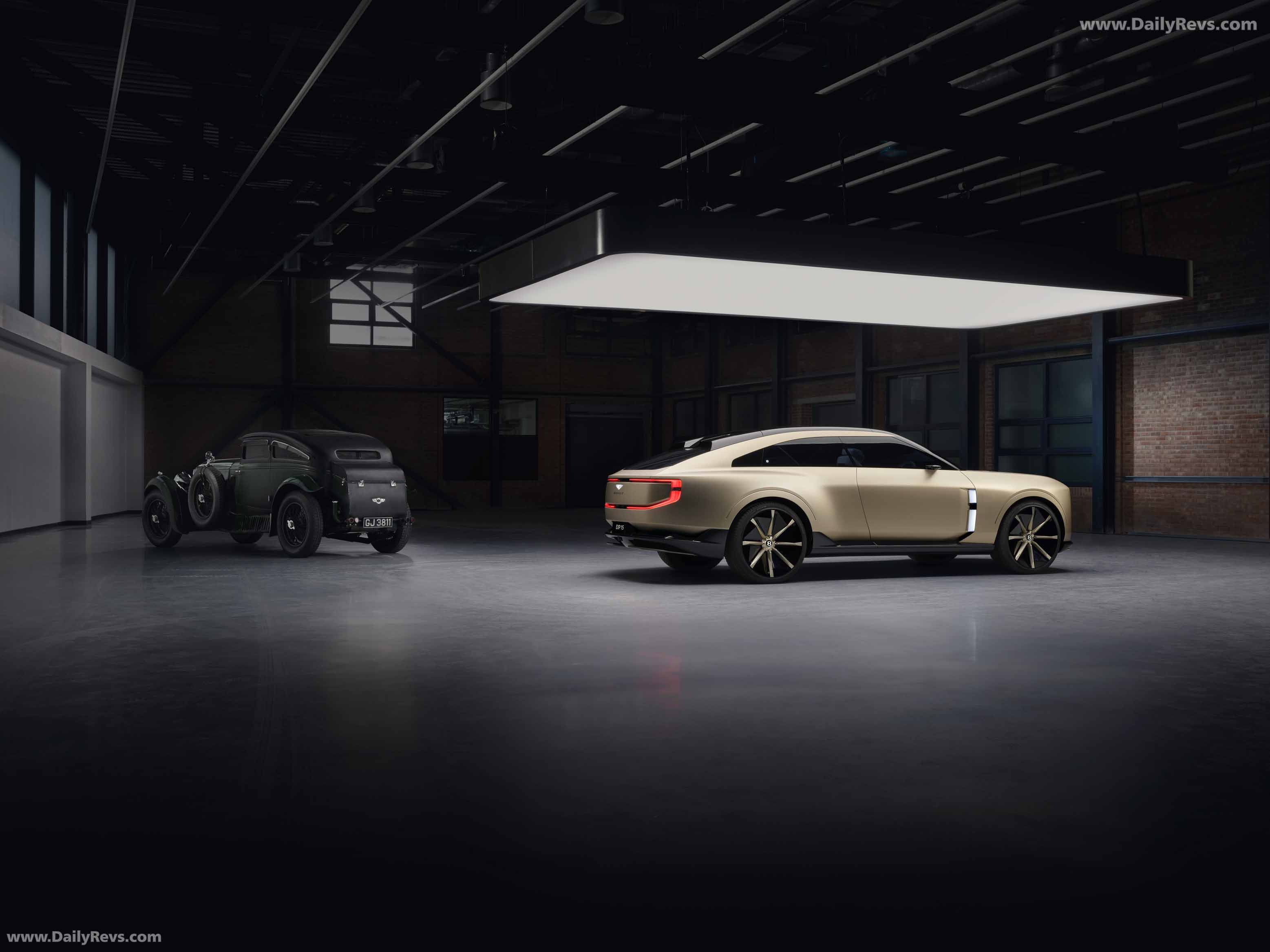 2025 Bentley EX 15 Concept Rear View