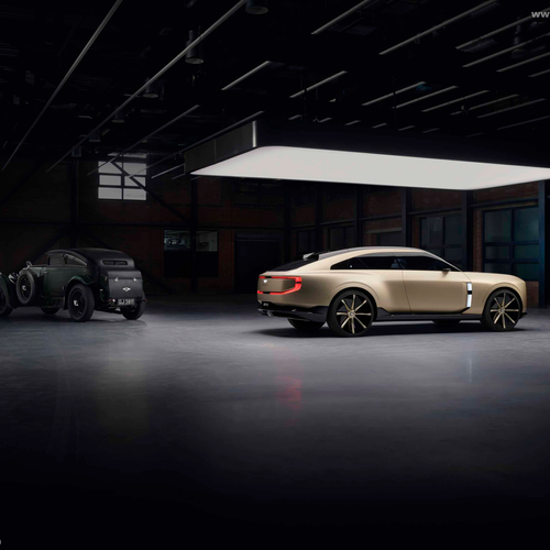 2025 Bentley EX 15 Concept Rear View