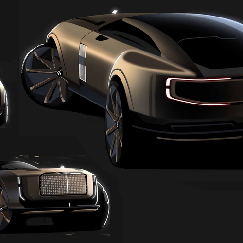 2025 Bentley EX 15 Concept Sketches