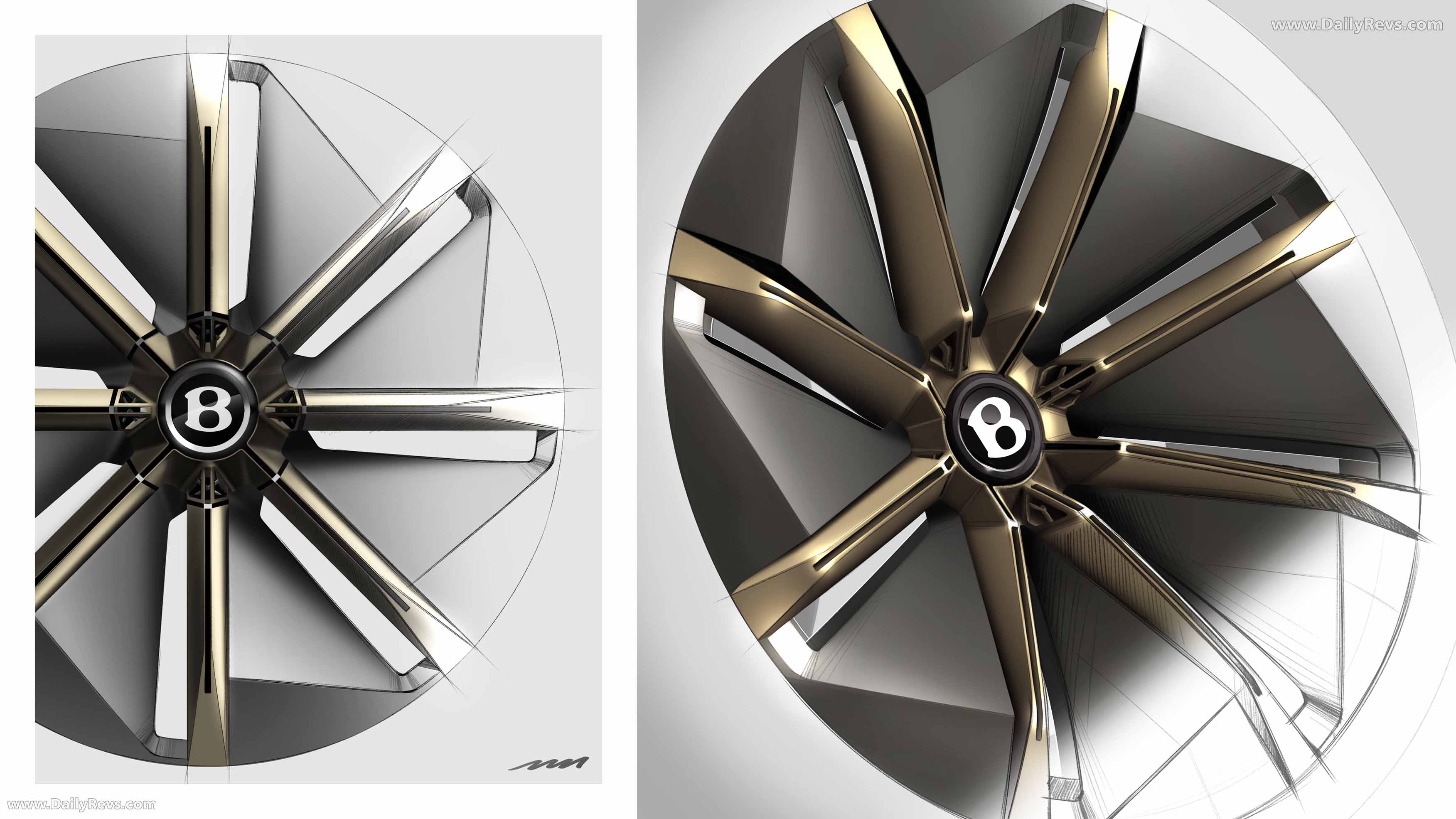 2025 Bentley EX 15 Concept Sketches