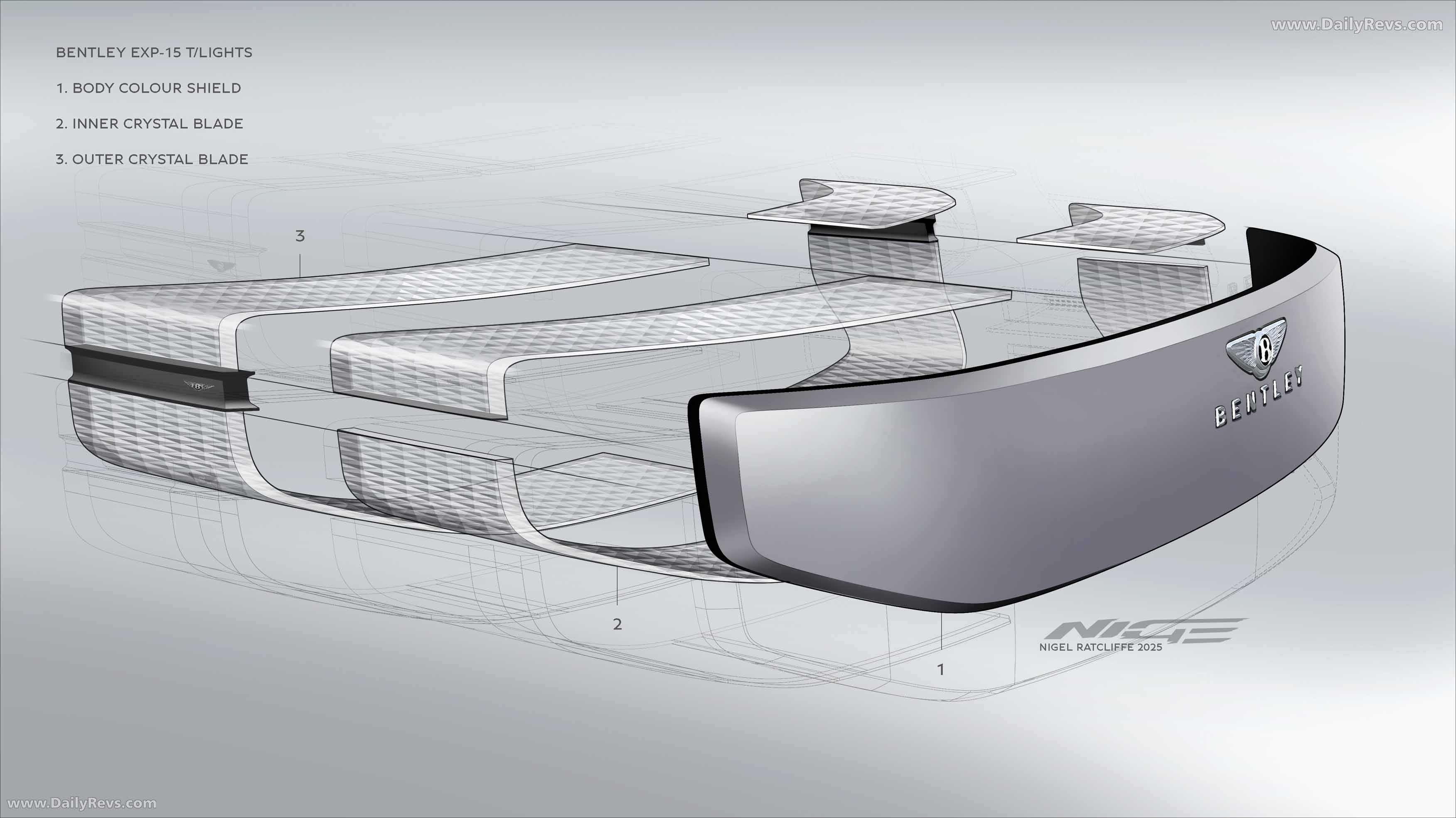2025 Bentley EX 15 Concept Sketches
