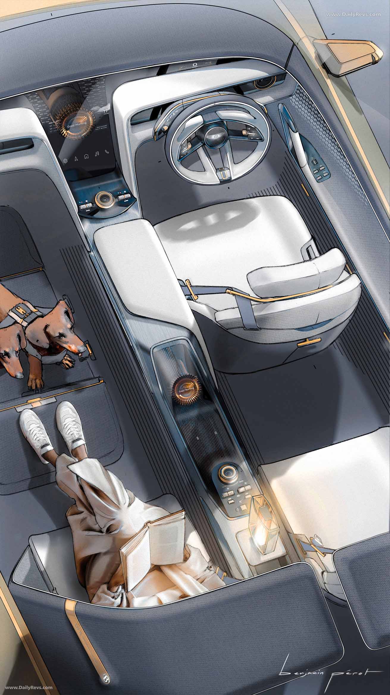 2025 Bentley EX 15 Concept Sketches