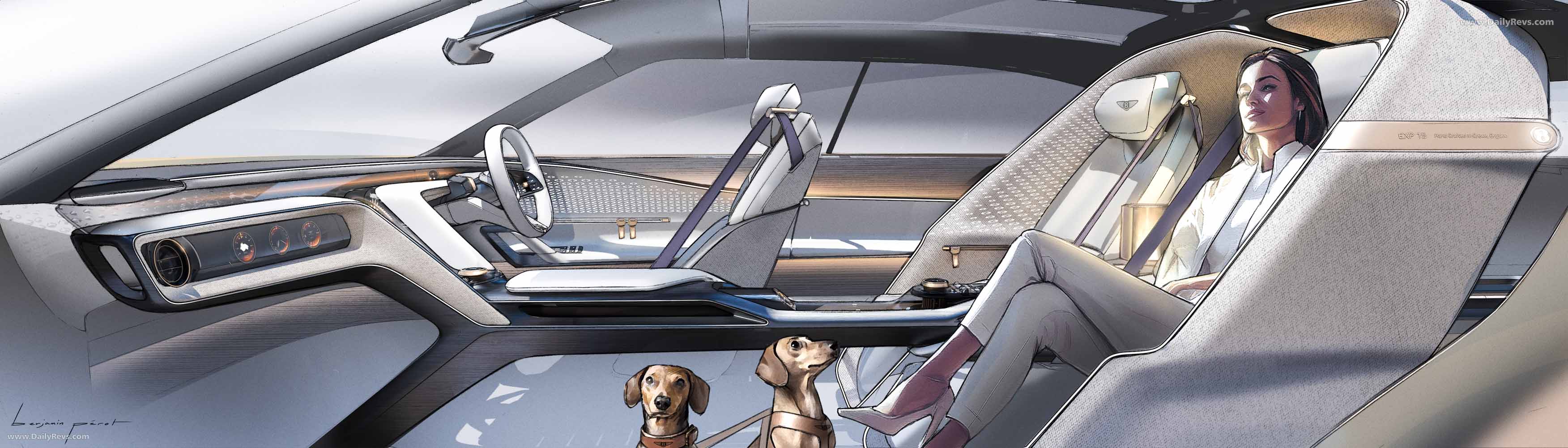 2025 Bentley EX 15 Concept Sketches