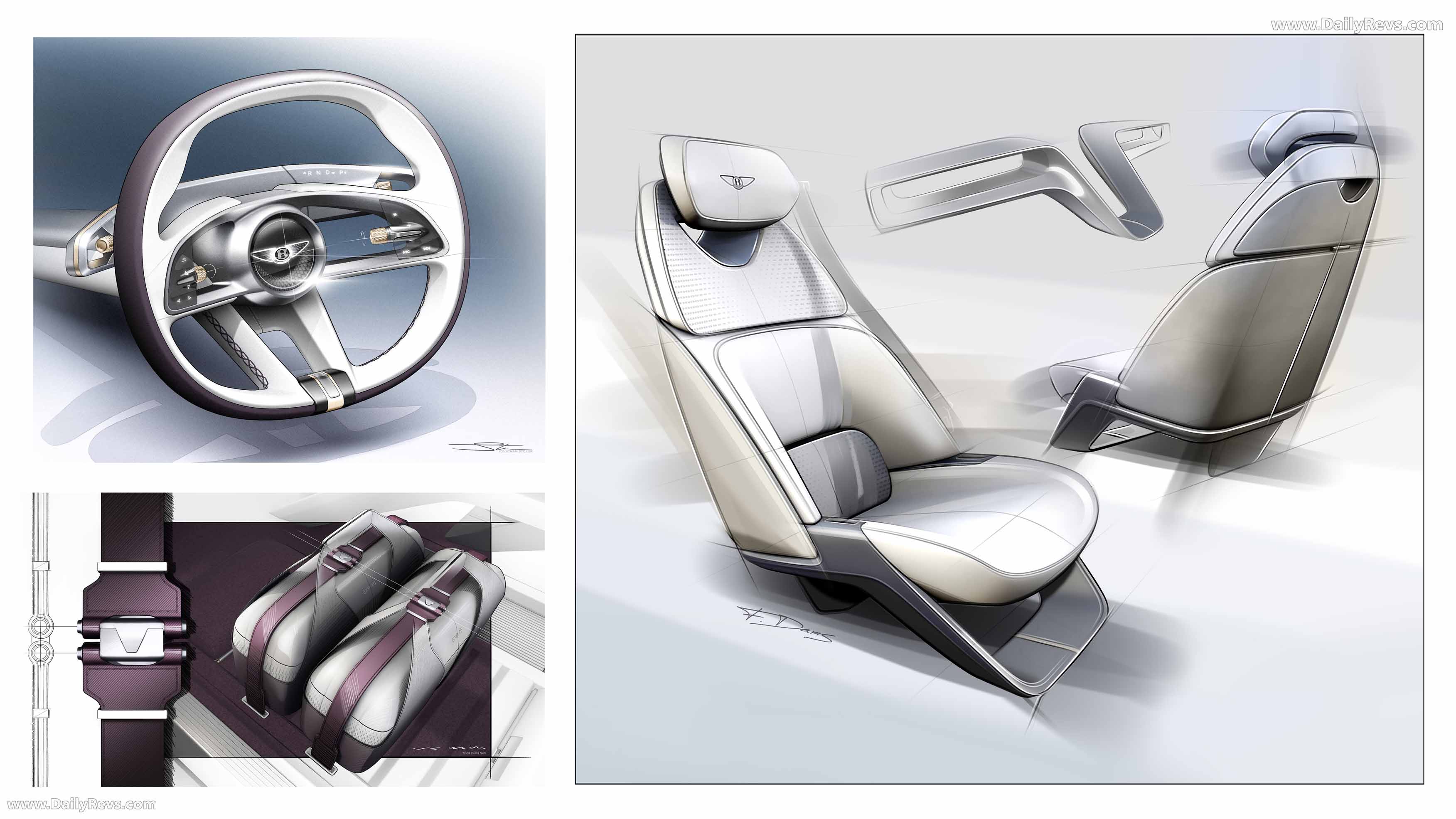 2025 Bentley EX 15 Concept Sketches