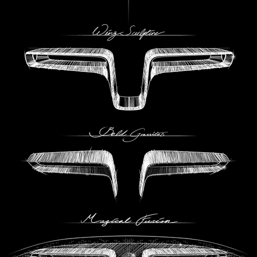 2025 Bentley EX 15 Concept Sketches