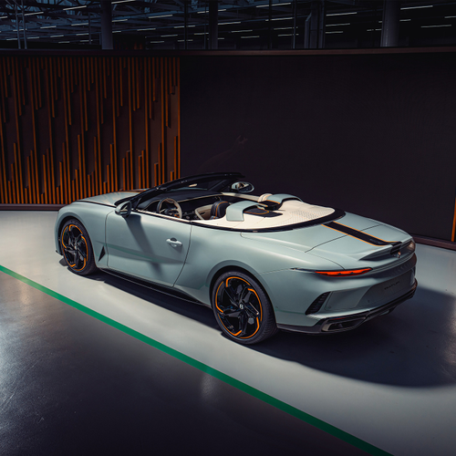 2026 Bentley Batur Convertible Mulliner Rear View