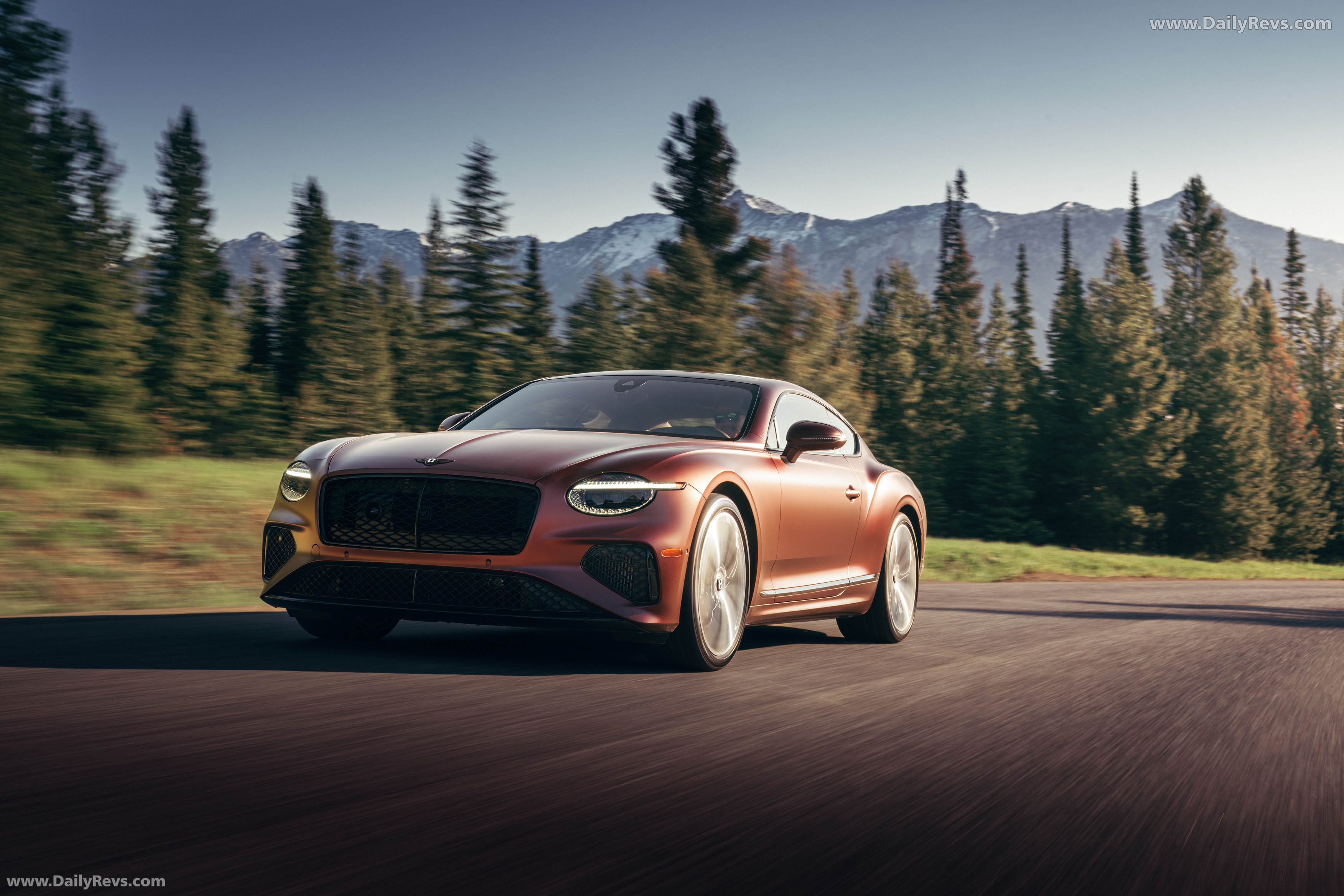 2025 Bentley Continental GT Cricket Ball Satin Front View