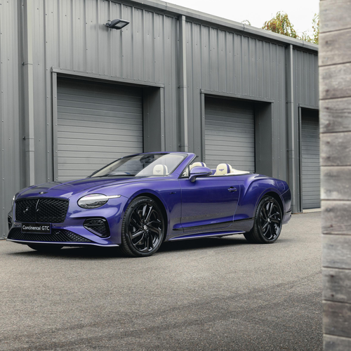 2026 Bentley Continental GTC Violette Front View
