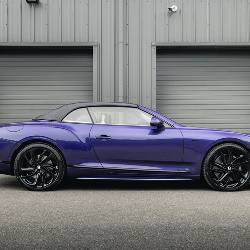 2026 Bentley Continental GTC Violette Side View