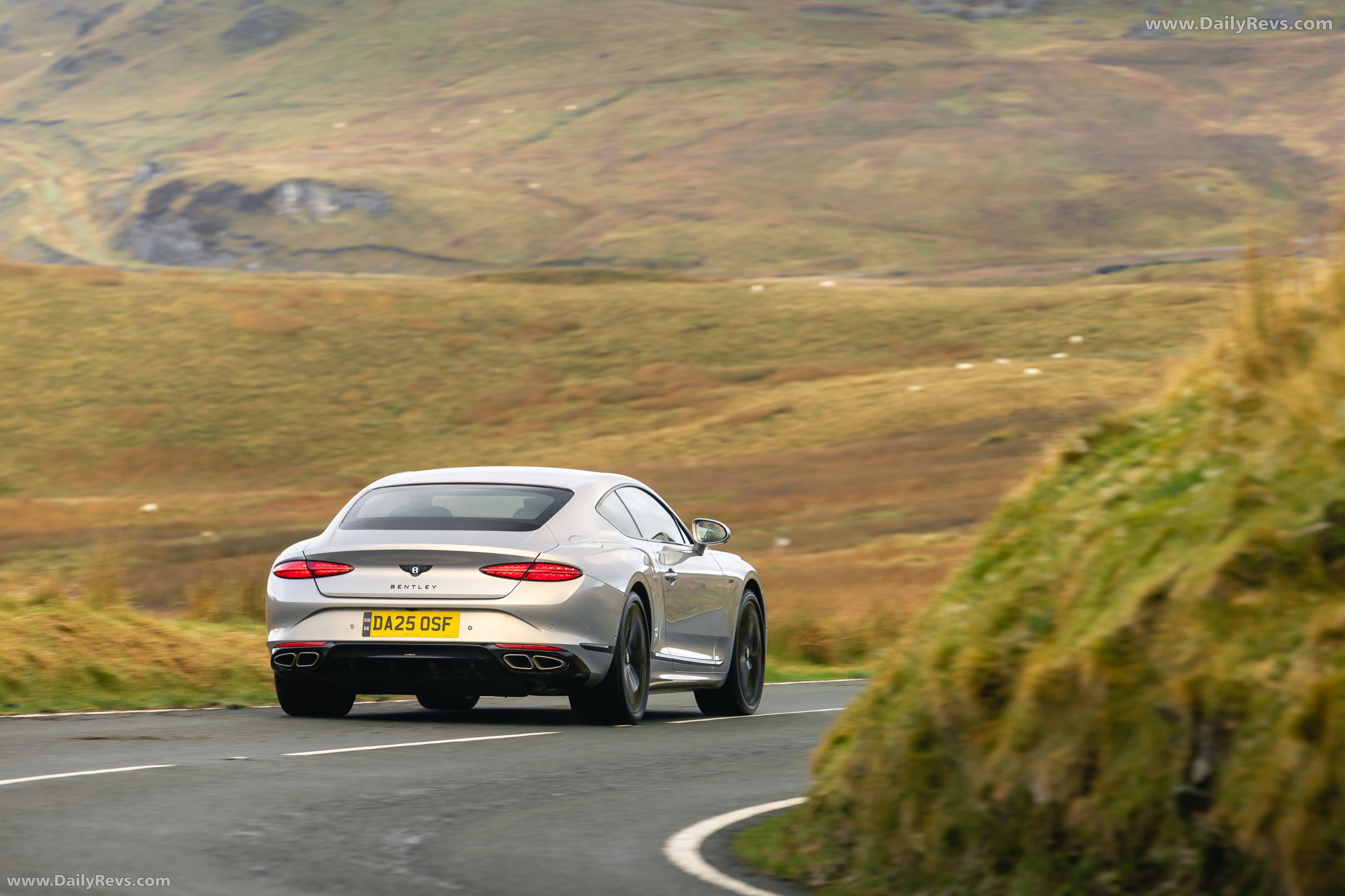 2026 Bentley Continental GT Black Edition Rear View