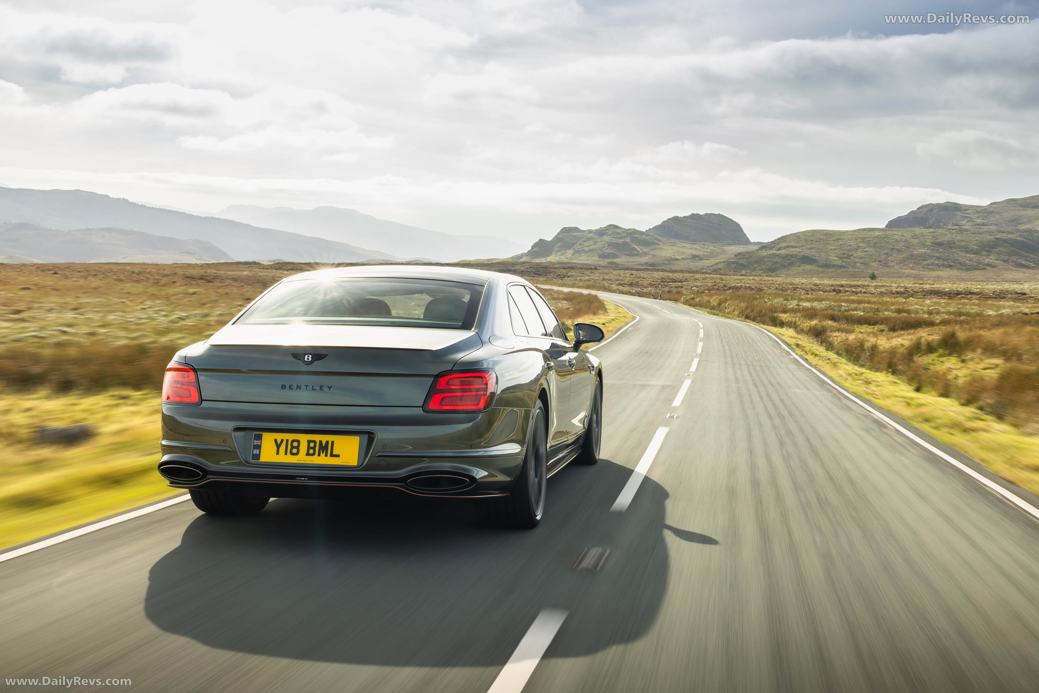 2025 Bentley Flying Spur Speed Cypress Rear View