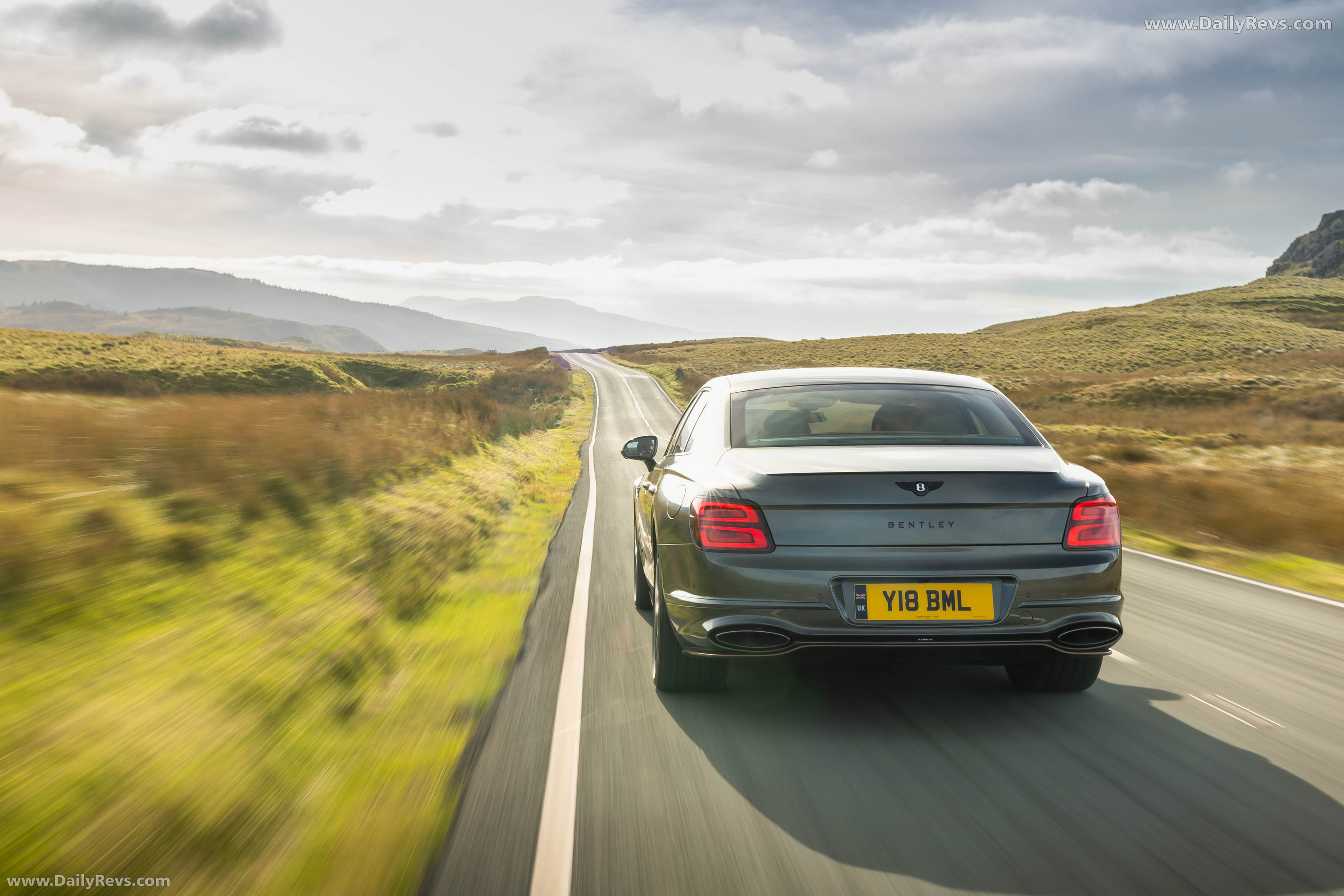 2025 Bentley Flying Spur Speed Cypress Rear View
