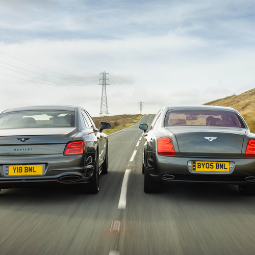 2025 Bentley Flying Spur Speed Cypress Rear View