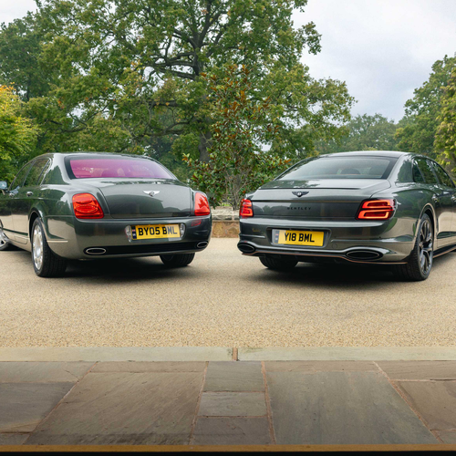 2025 Bentley Flying Spur Speed Cypress Rear View
