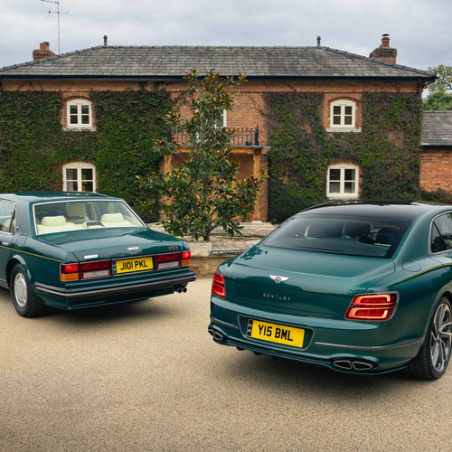 1991 Bentley Turbo R Rear View
