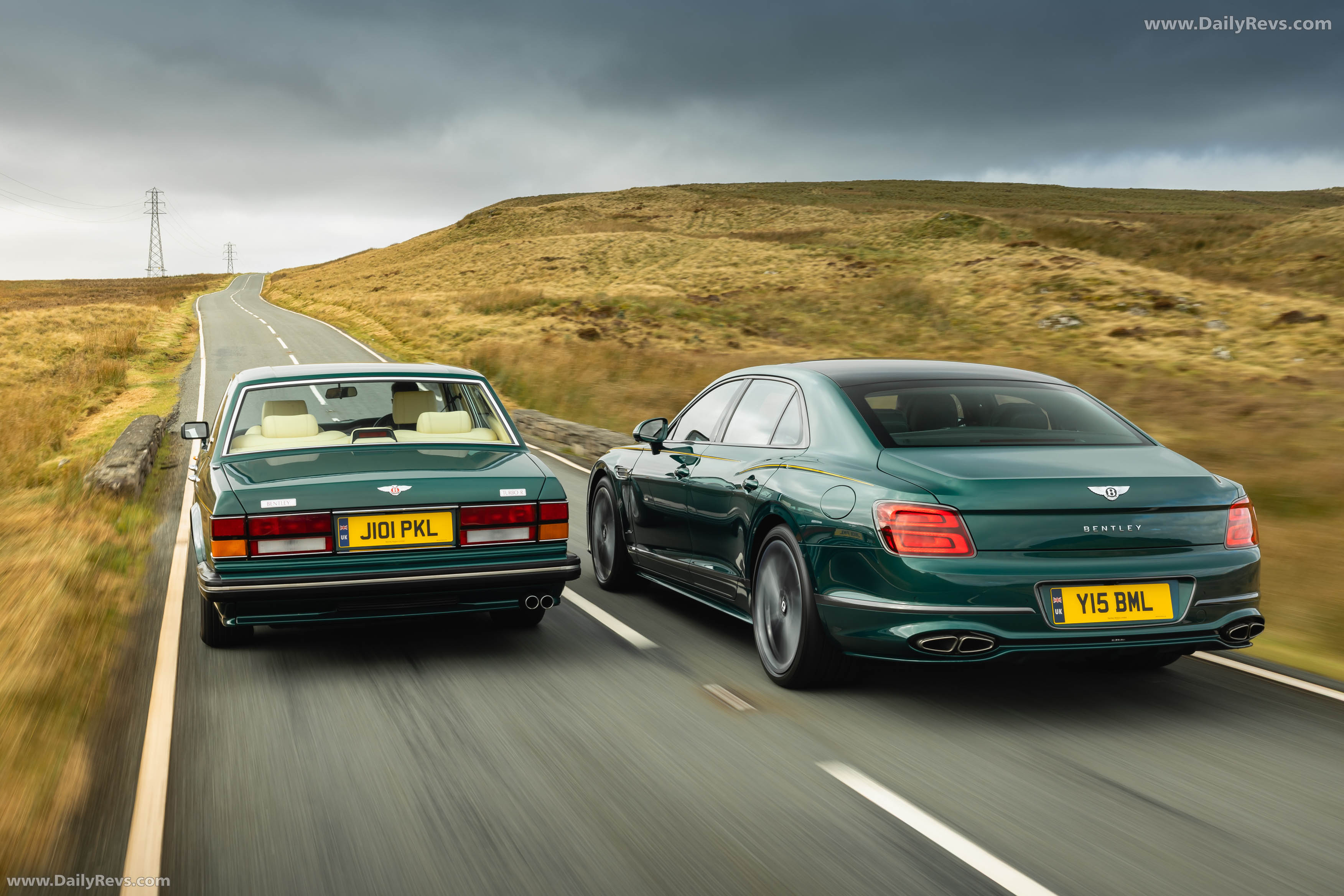 1991 Bentley Turbo R Rear View