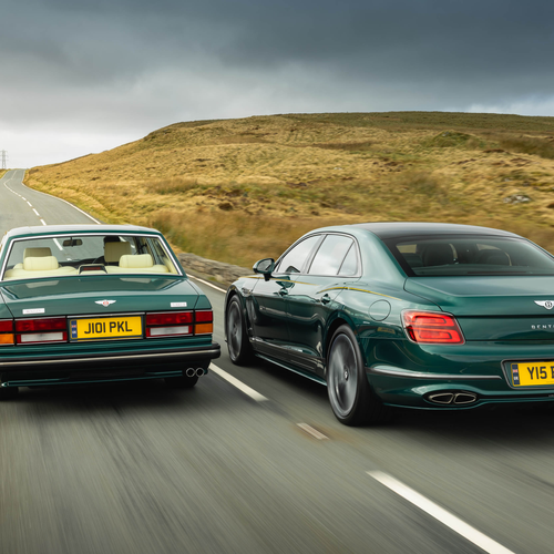 1991 Bentley Turbo R Rear View