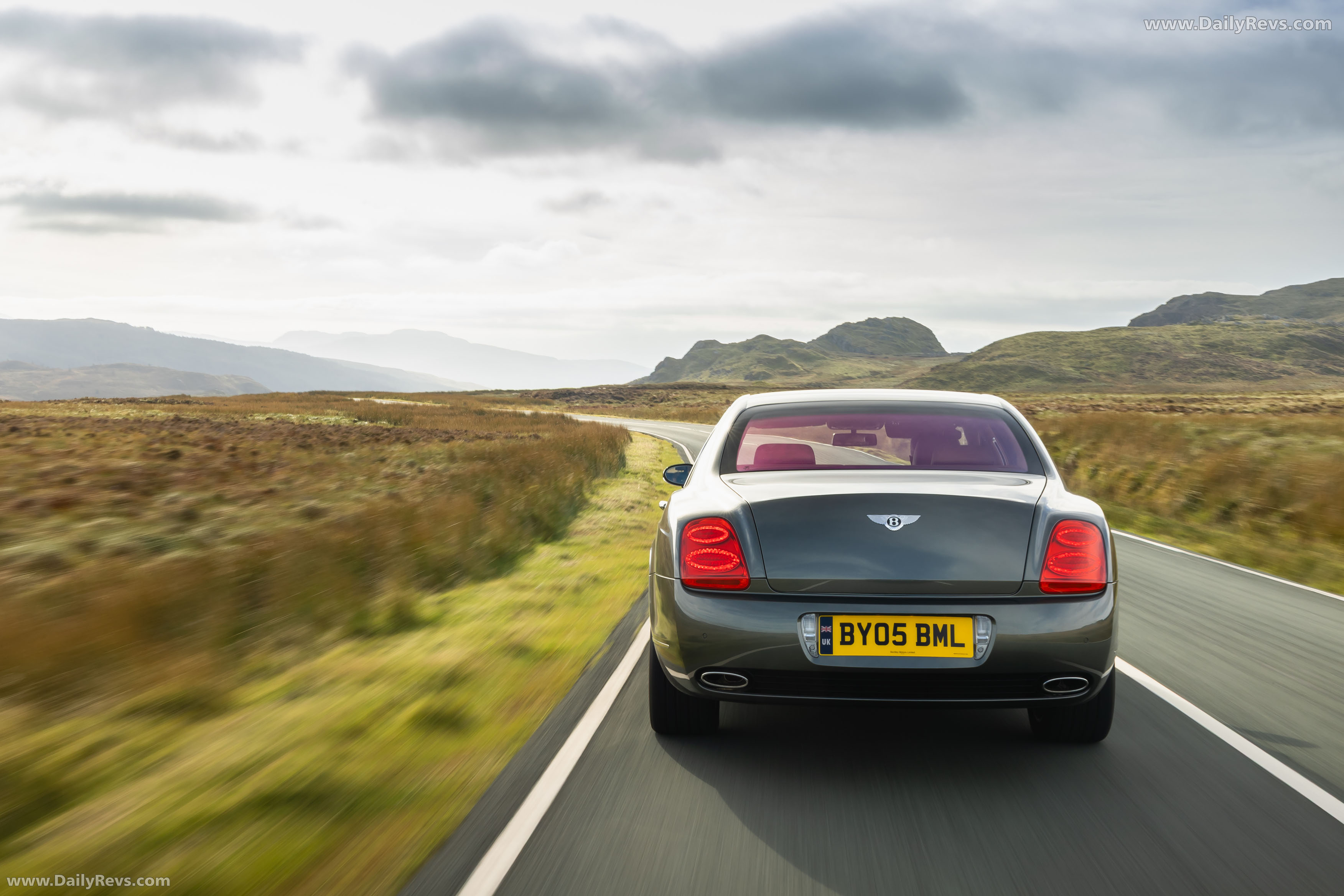 2005 Bentley Continental Flying Spur Rear View