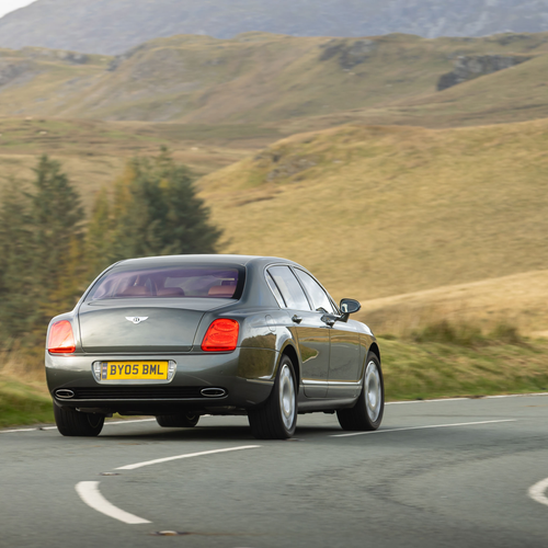 2005 Bentley Continental Flying Spur Rear View