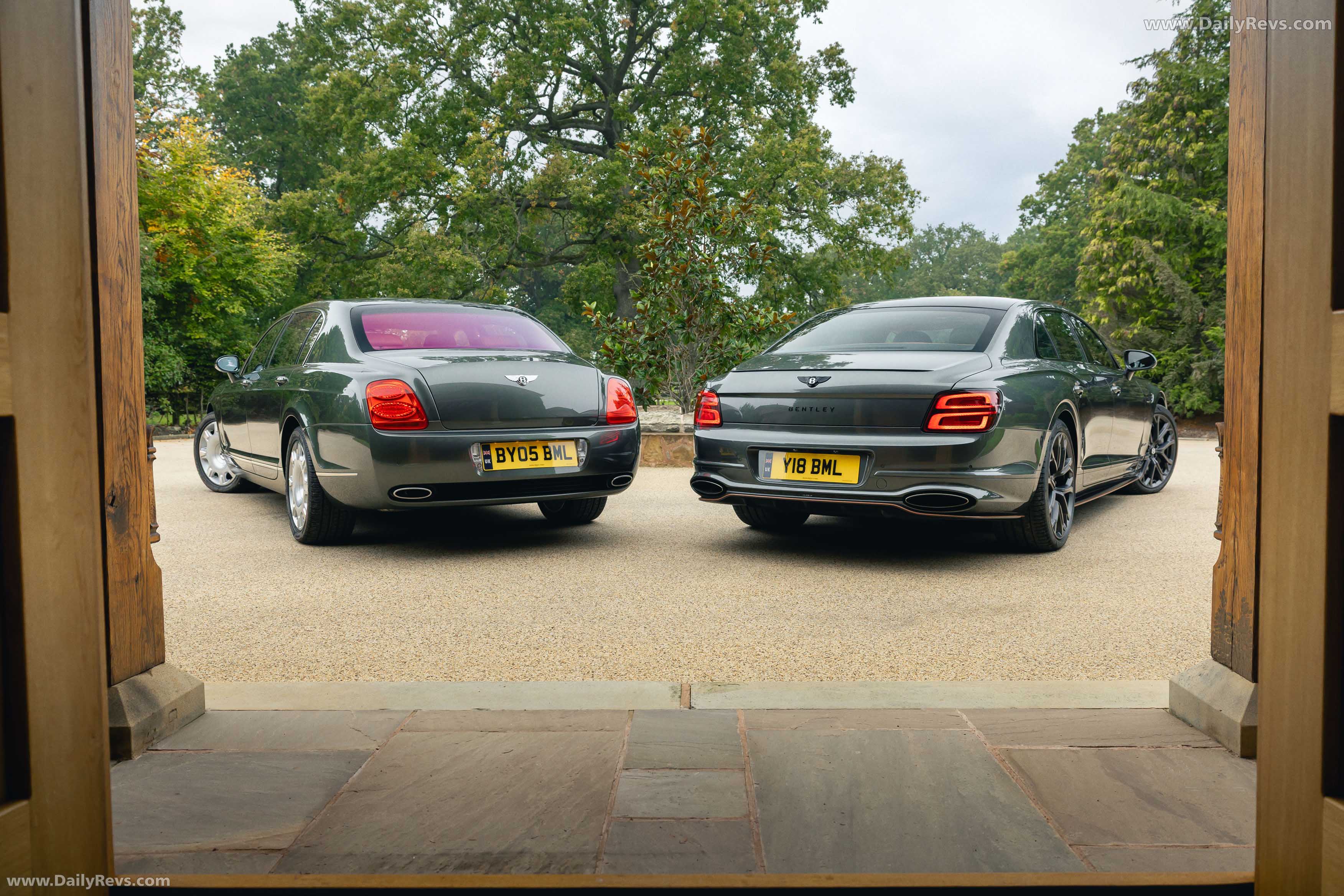 2005 Bentley Continental Flying Spur Rear View