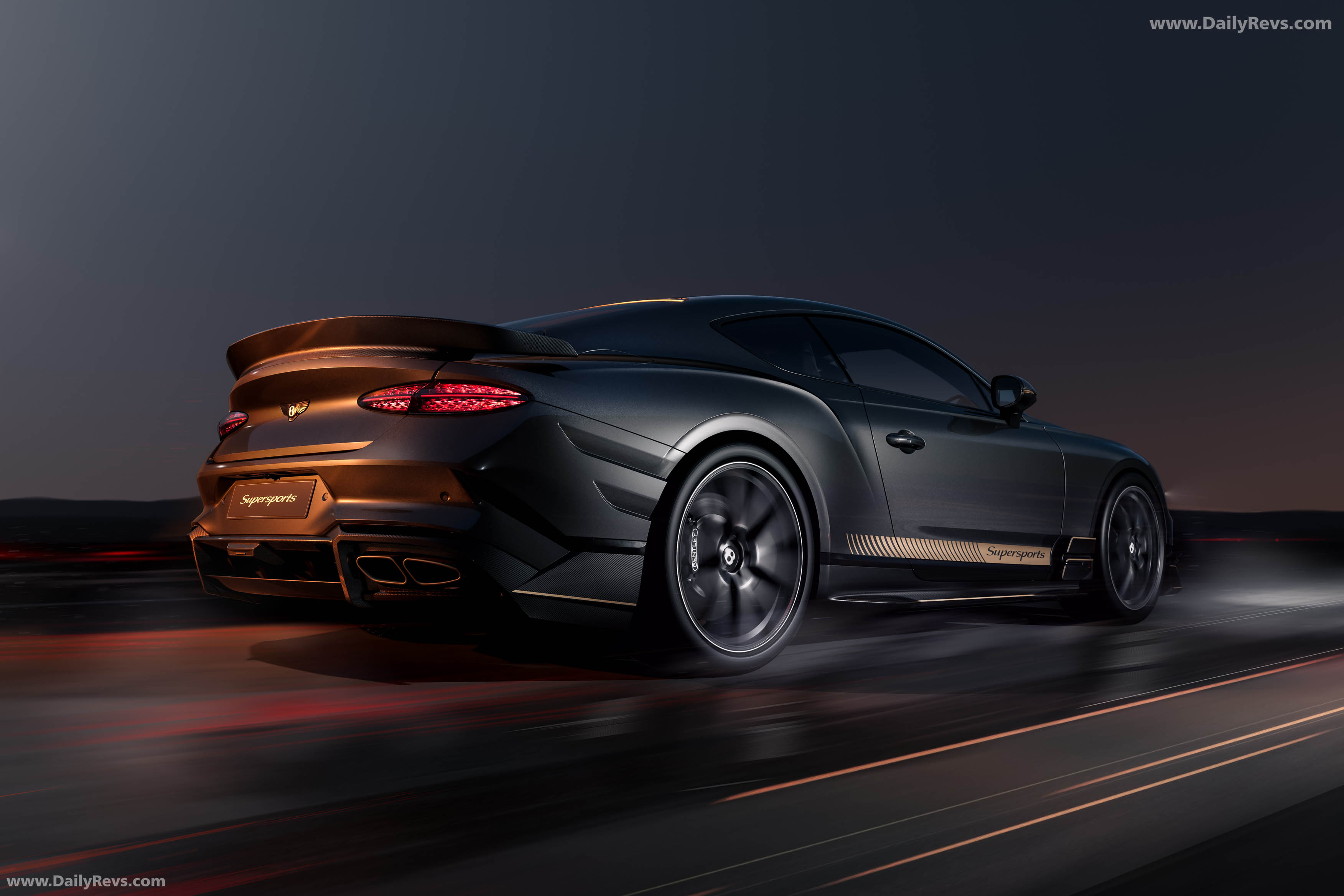 2027 Bentley Supersports Rear View