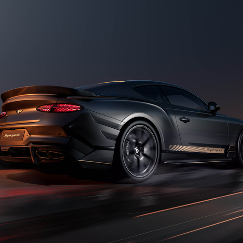 2027 Bentley Supersports Rear View