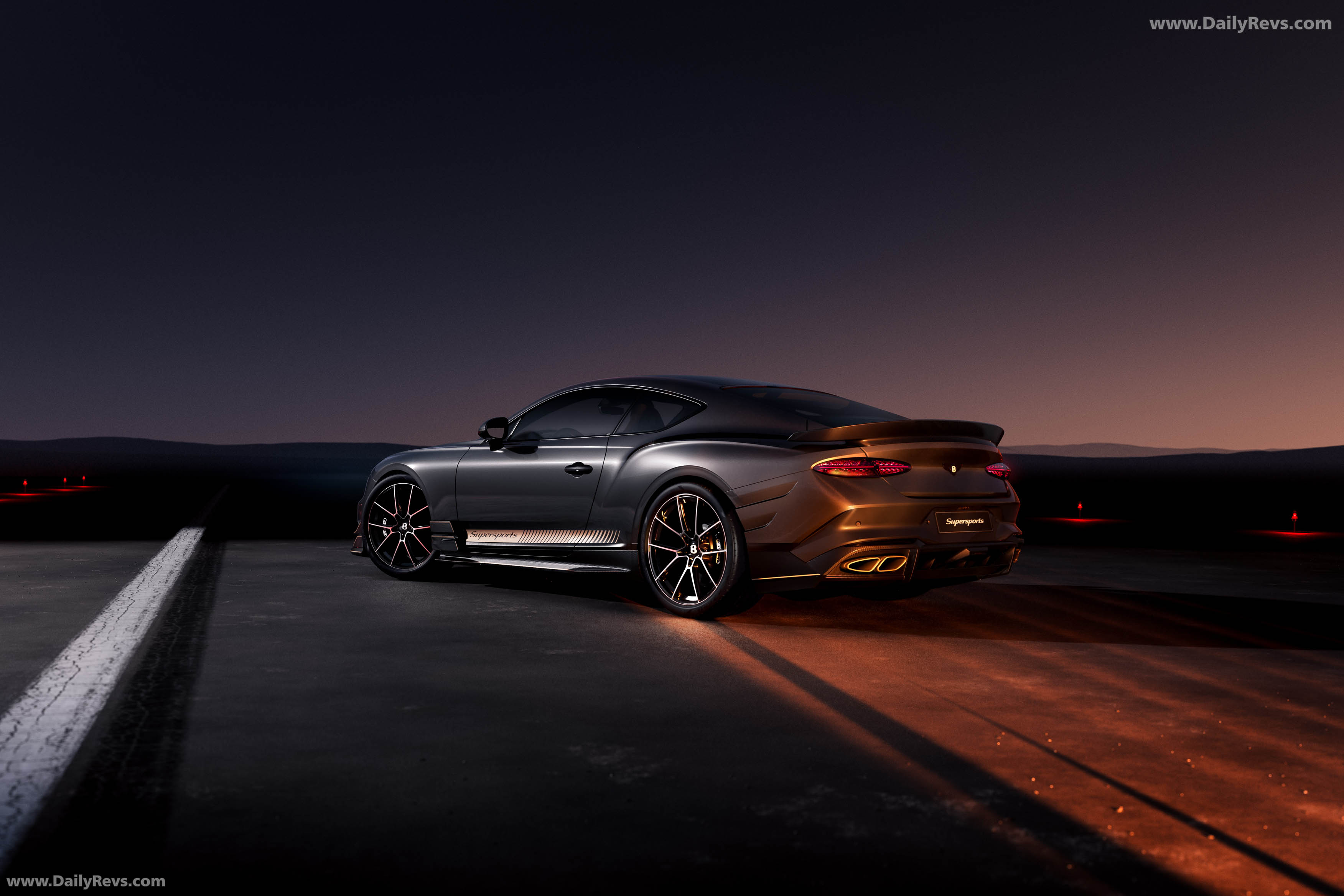 2027 Bentley Supersports Rear View