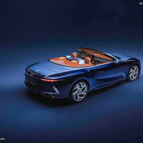 2026 Bentley Batur Convertible 4 Rear View