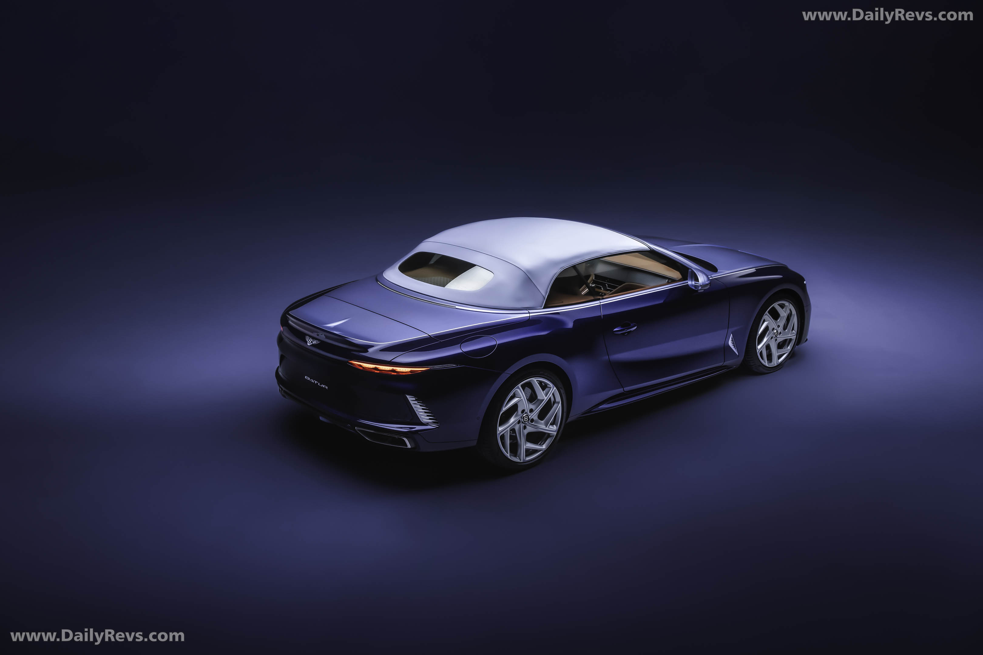2026 Bentley Batur Convertible 4 Rear View