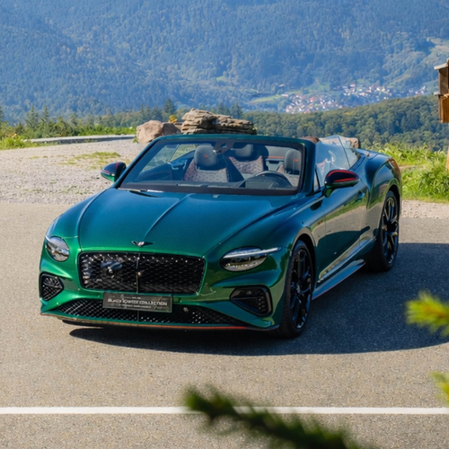 2026 Bentley Continental GTC Black Forest Collection Front View