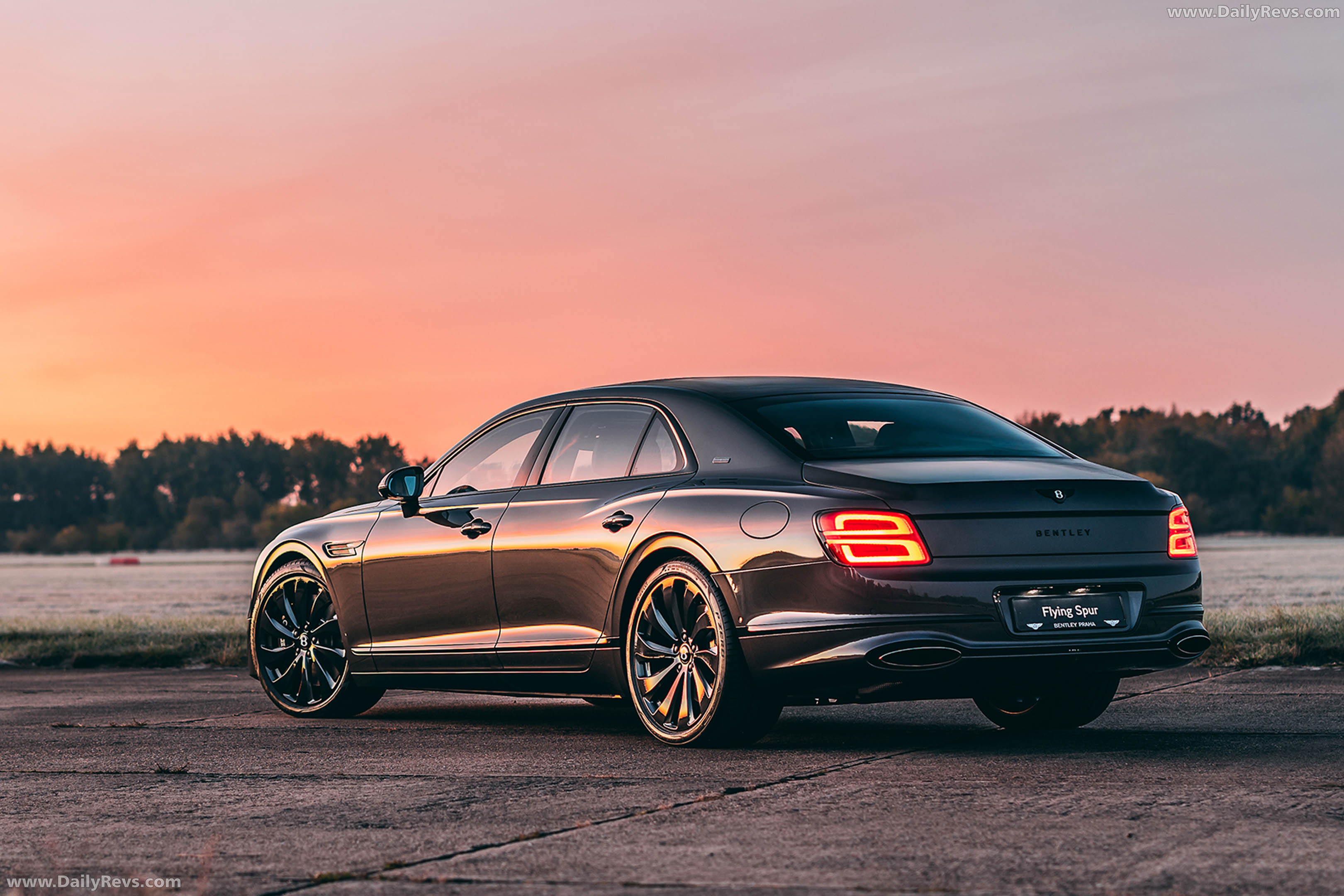 2026 Bentley Flying Spur Czech Squadron Collection Rear View