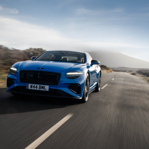 2027 Bentley Continental GT S Spark Blue Front View