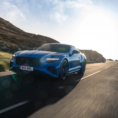 2027 Bentley Continental GT S Spark Blue Front View
